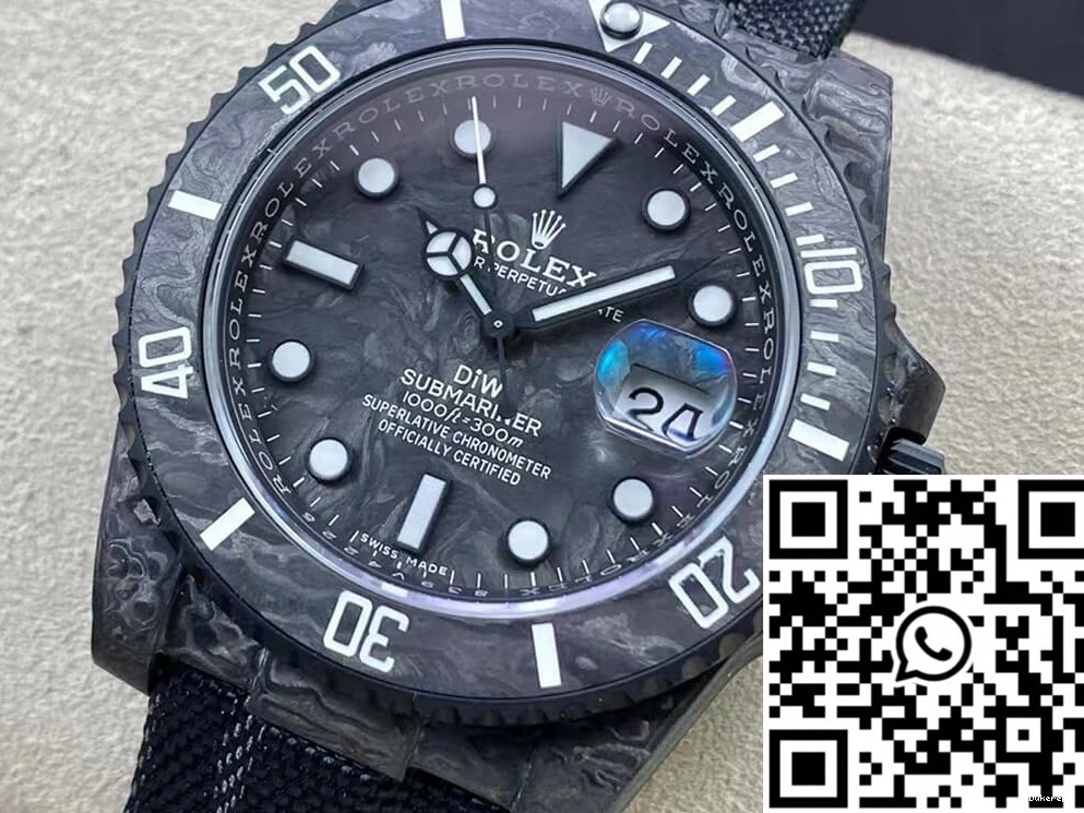 Rolex Carbon Factory Fiber DIW VS Dial Submariner 0211